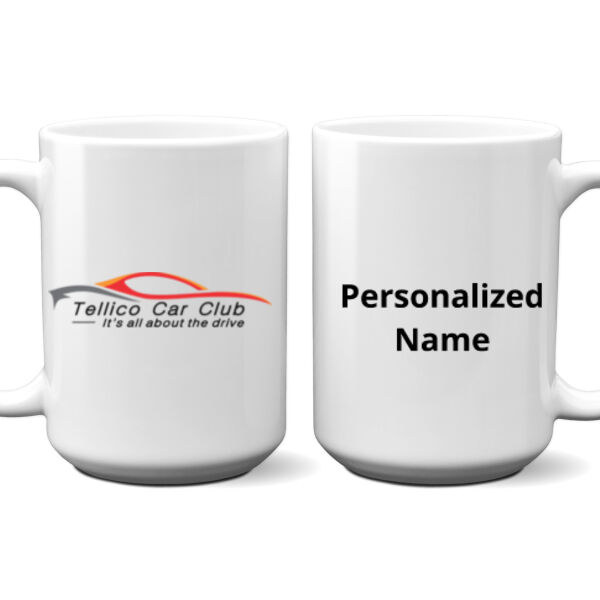 TCC Personalized - 15 oz FULL COLOR PRINTED CERAMIC MUG  Thumbnail