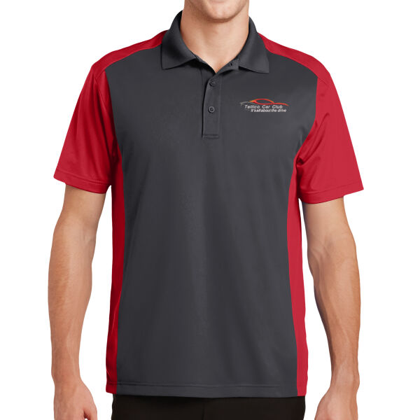 TCC Embroidered  - Colorblock Micropique Sport Wick &#174; Polo Thumbnail