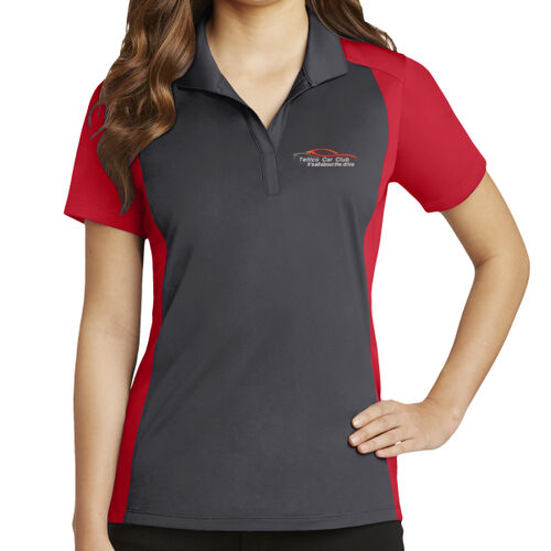 TCC Embroidered  - Ladies Colorblock Micropique Sport Wick &#174; Polo Thumbnail