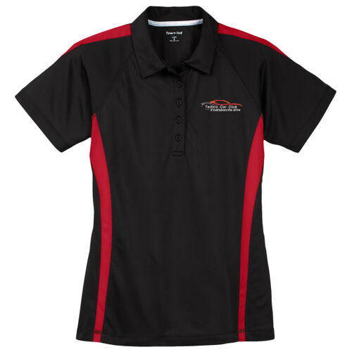 TCC Embroidered  - Ladies PosiCharge ® Micro Mesh Colorblock Polo Thumbnail