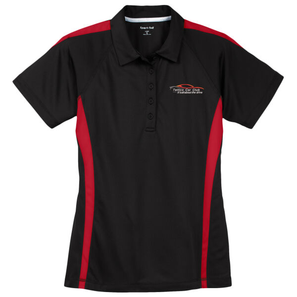 TCC Embroidered  - Ladies PosiCharge ® Micro Mesh Colorblock Polo Thumbnail