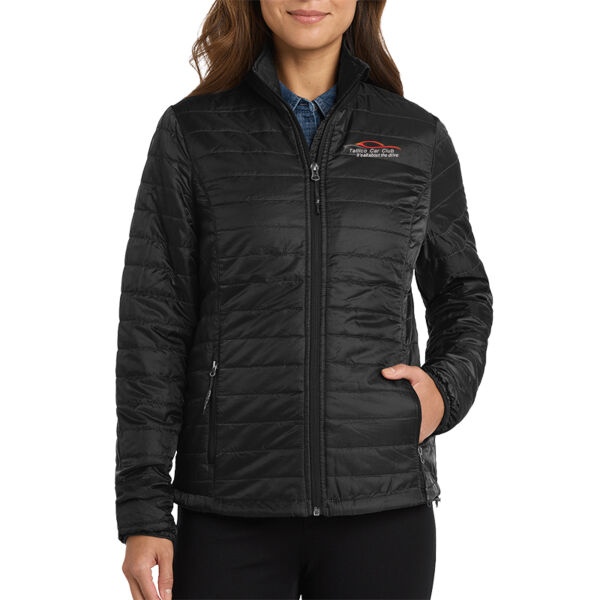 TCC Embroidered  - ® Ladies Packable Puffy Jacket Thumbnail