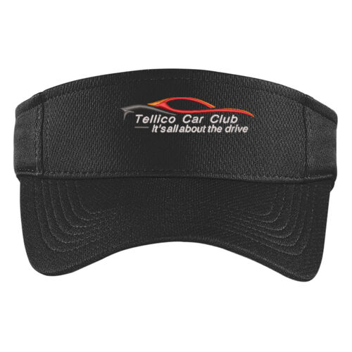 TCC Embroidered - PosiCharge ® RacerMesh ® Visor Thumbnail
