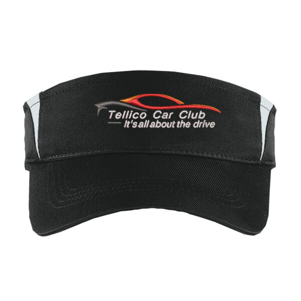 TCC Embroidered - Dry Zone ® Colorblock Visor Thumbnail