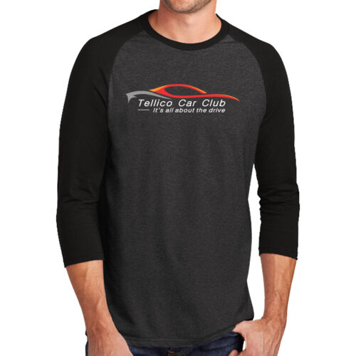 TCC Printed - ® Perfect Tri ® 3/4 Sleeve Raglan Thumbnail