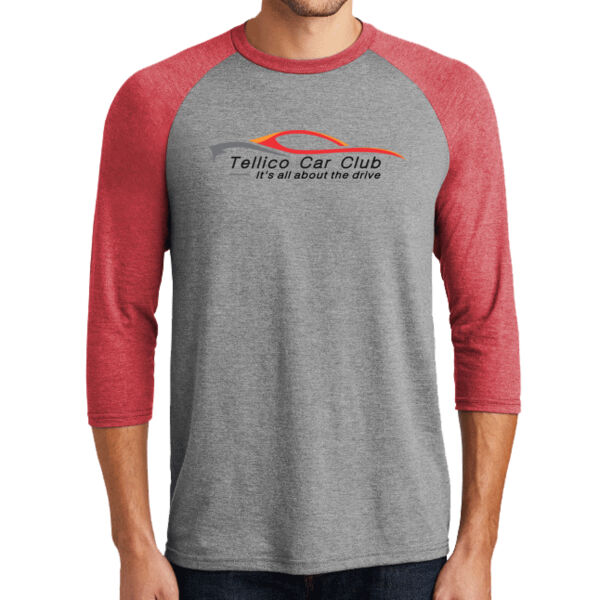 TCC Printed - ® Perfect Tri ® 3/4 Sleeve Raglan Thumbnail