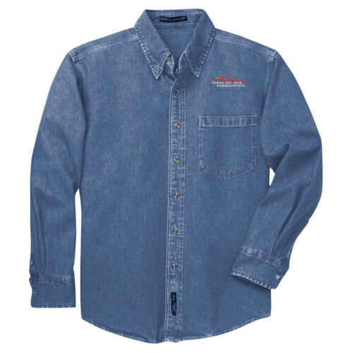 TCC Embroidered  - Heavyweight Denim Shirt Thumbnail