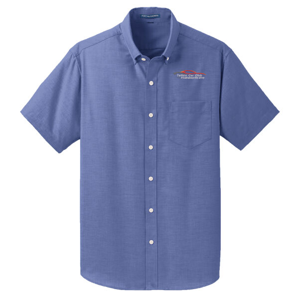 TCC Embroidered  - Short Sleeve SuperPro ™ Oxford Shirt Thumbnail