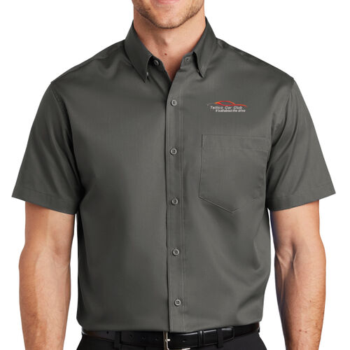 TCC Embroidered  - Short Sleeve SuperPro &#153; Twill Shirt Thumbnail