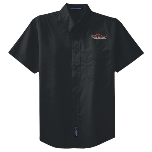 TCC Embroidered  - Tall Short Sleeve Easy Care Shirt Thumbnail