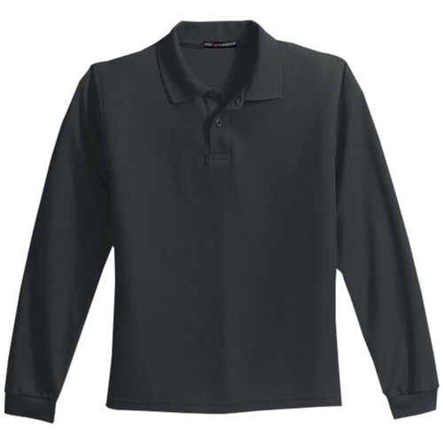 TCC Embroidered  - Youth Long Sleeve Silk Touch™ Polo Thumbnail