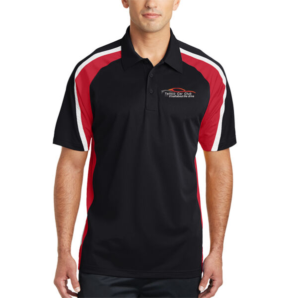 TCC Embroidered  - Tricolor Micropique Sport Wick &#174; Polo Thumbnail