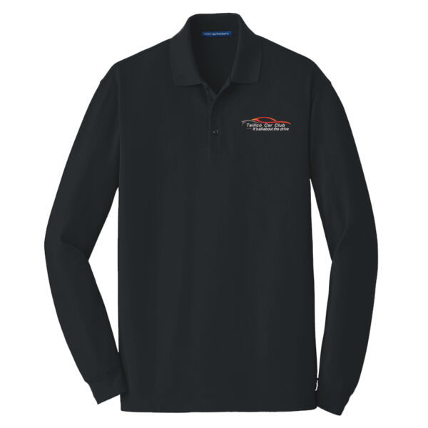 TCC Embroidered  - EZCotton &#174; Long Sleeve Polo Thumbnail