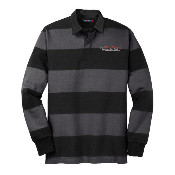 TCC Embroidered  - Classic Long Sleeve Rugby Polo Thumbnail