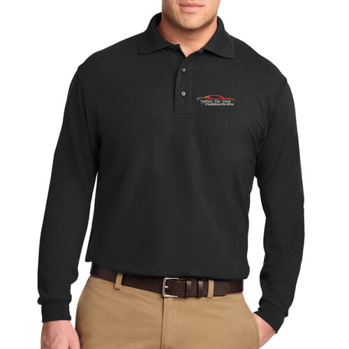 TCC Embroidered  - Silk Touch™ Long Sleeve Polo Thumbnail