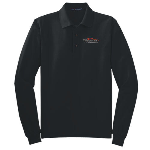 TCC Embroidered  - Tall Silk Touch™ Long Sleeve Polo Thumbnail