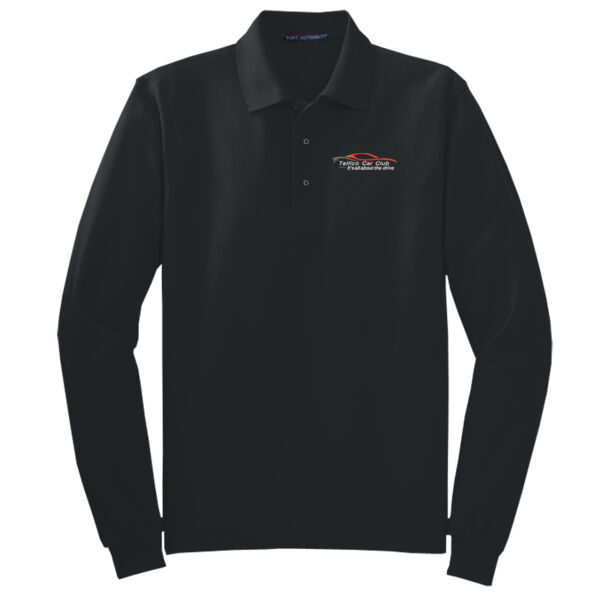 TCC Embroidered  - Tall Silk Touch™ Long Sleeve Polo Thumbnail