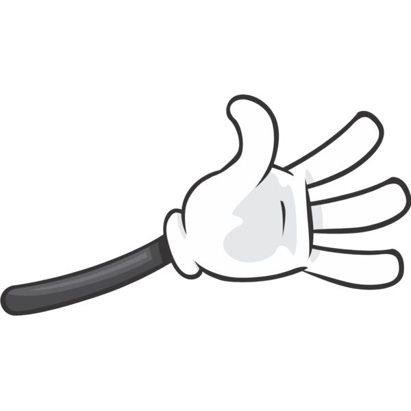 Cartoon Hand Reaching 1 Thumbnail