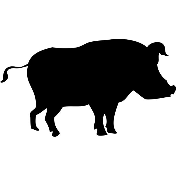 Pig Silhouette 3 Thumbnail