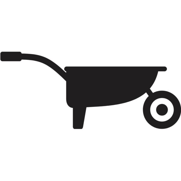 Wheelbarrow Silhouette 1 Thumbnail