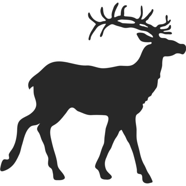 Deer Buck Silhouette 10 Thumbnail