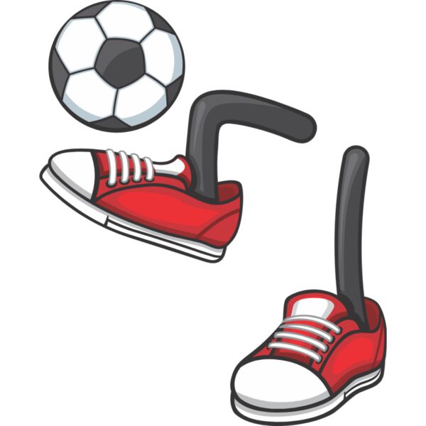 Cartoon Soccer Shoes 1 Thumbnail