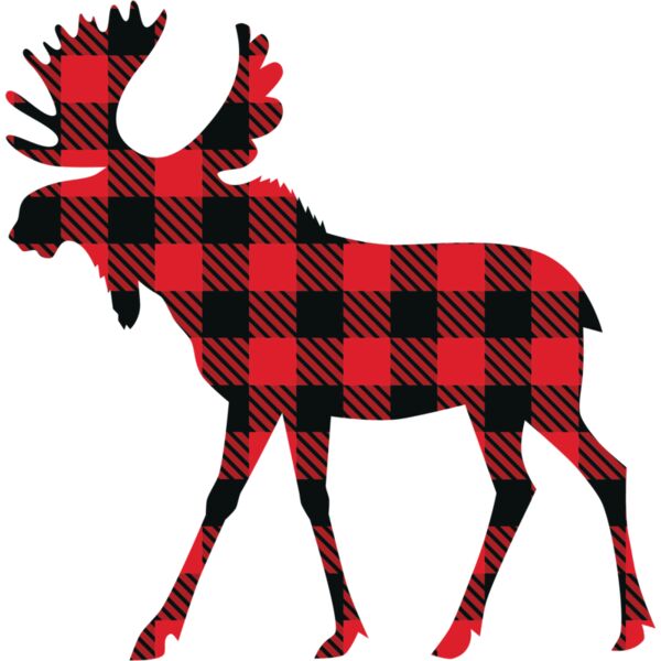 Christmas Moose Plaid 1 Thumbnail