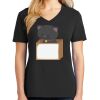 Ladies Core Cotton V-Neck Tee Thumbnail