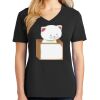 Ladies Core Cotton V-Neck Tee Thumbnail
