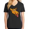 Ladies Core Cotton V-Neck Tee Thumbnail