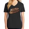Ladies Core Cotton V-Neck Tee Thumbnail