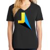 Ladies Core Cotton V-Neck Tee Thumbnail