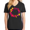 Ladies Core Cotton V-Neck Tee Thumbnail