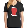 Ladies Core Cotton V-Neck Tee Thumbnail