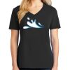 Ladies Core Cotton V-Neck Tee Thumbnail