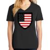 Ladies Core Cotton V-Neck Tee Thumbnail